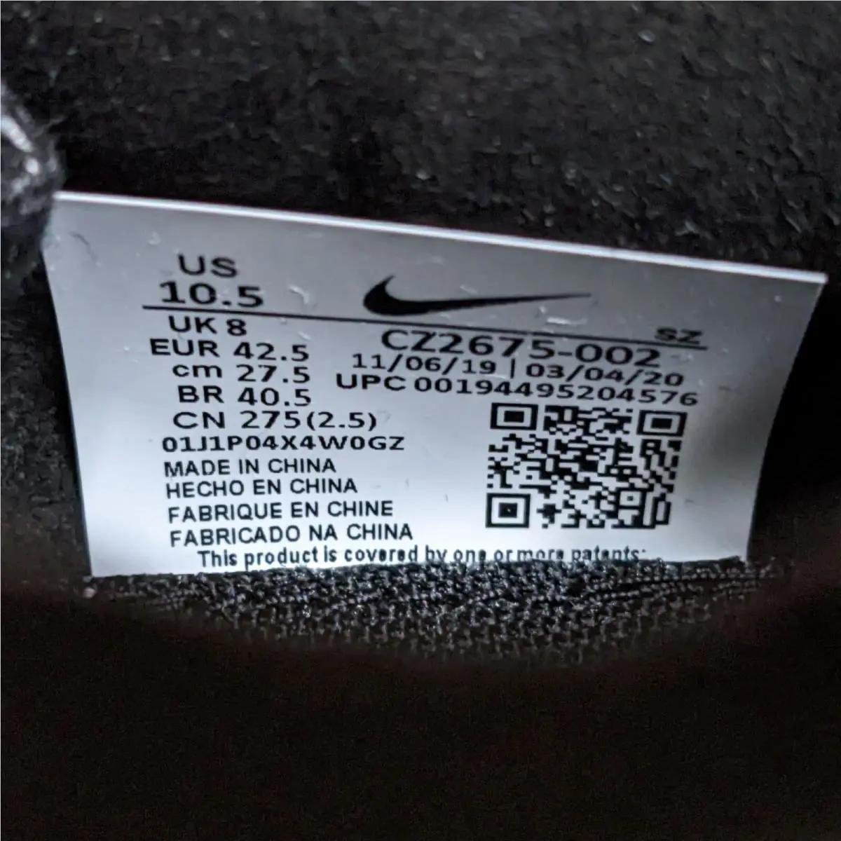 Nike shoes - Nike Dunk Low CZ2675-002 - Dunk Low - CZ2675-002 - Black/White (UPC: 194495204491) 6