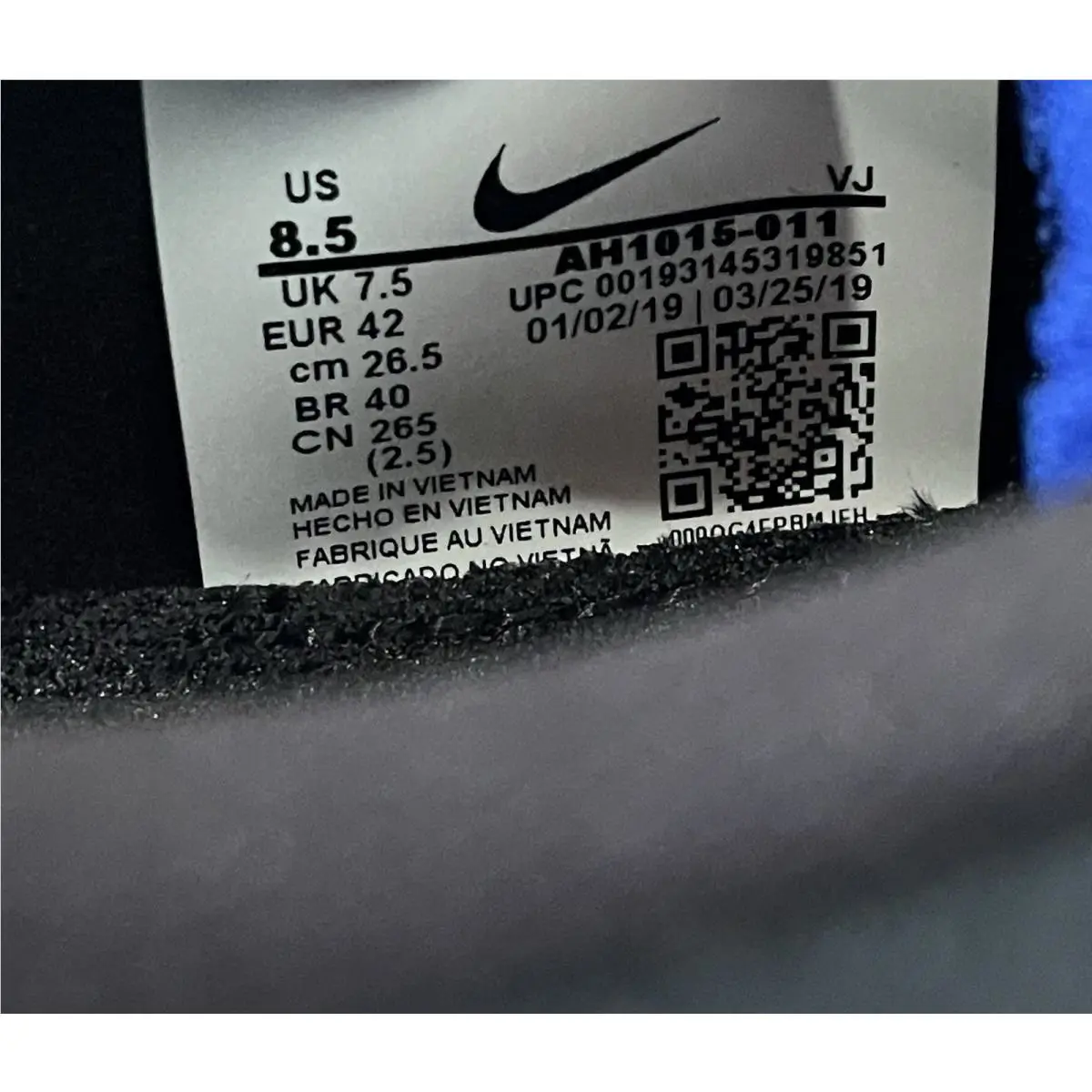 Nike shoes - Nike Odyssey React - Odyssey React - AH1015-011 - Black (UPC: 0193145319851) 4