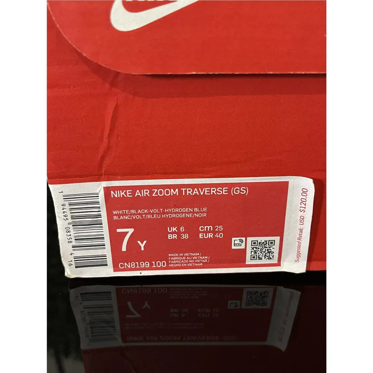 Nike shoes - Nike Air Zoom Traverse - Air Zoom Traverse - White (UPC: 0194495083584) 4