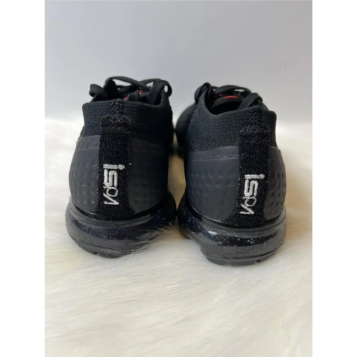 Nike shoes - Nike Air Vapormax Flyknit - Air Vapormax Flyknit - AR8557-001 - Black, Metalic Silver 5