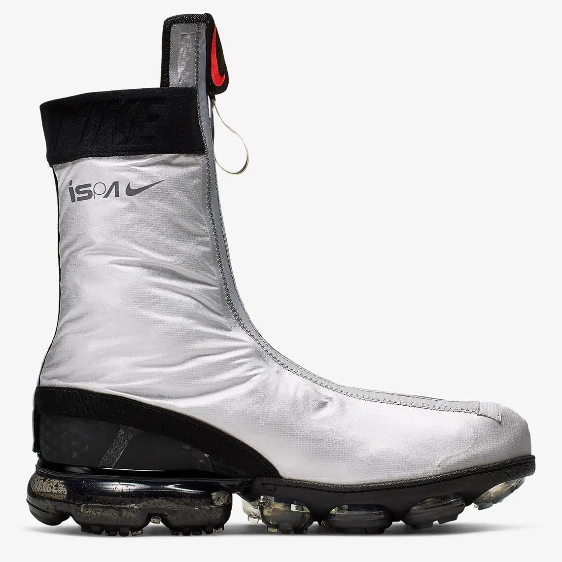 Nike shoes - Nike Air Vapormax Flyknit - Air Vapormax Flyknit - AR8557-001 - Black, Metalic Silver 7