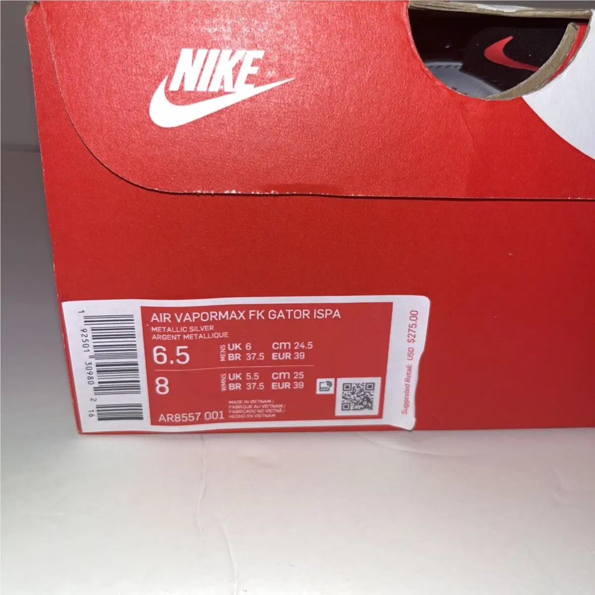 Nike shoes - NIKE AIR VAPORMAX FLYKNIT ISPA - AR8557-001 - Black 2