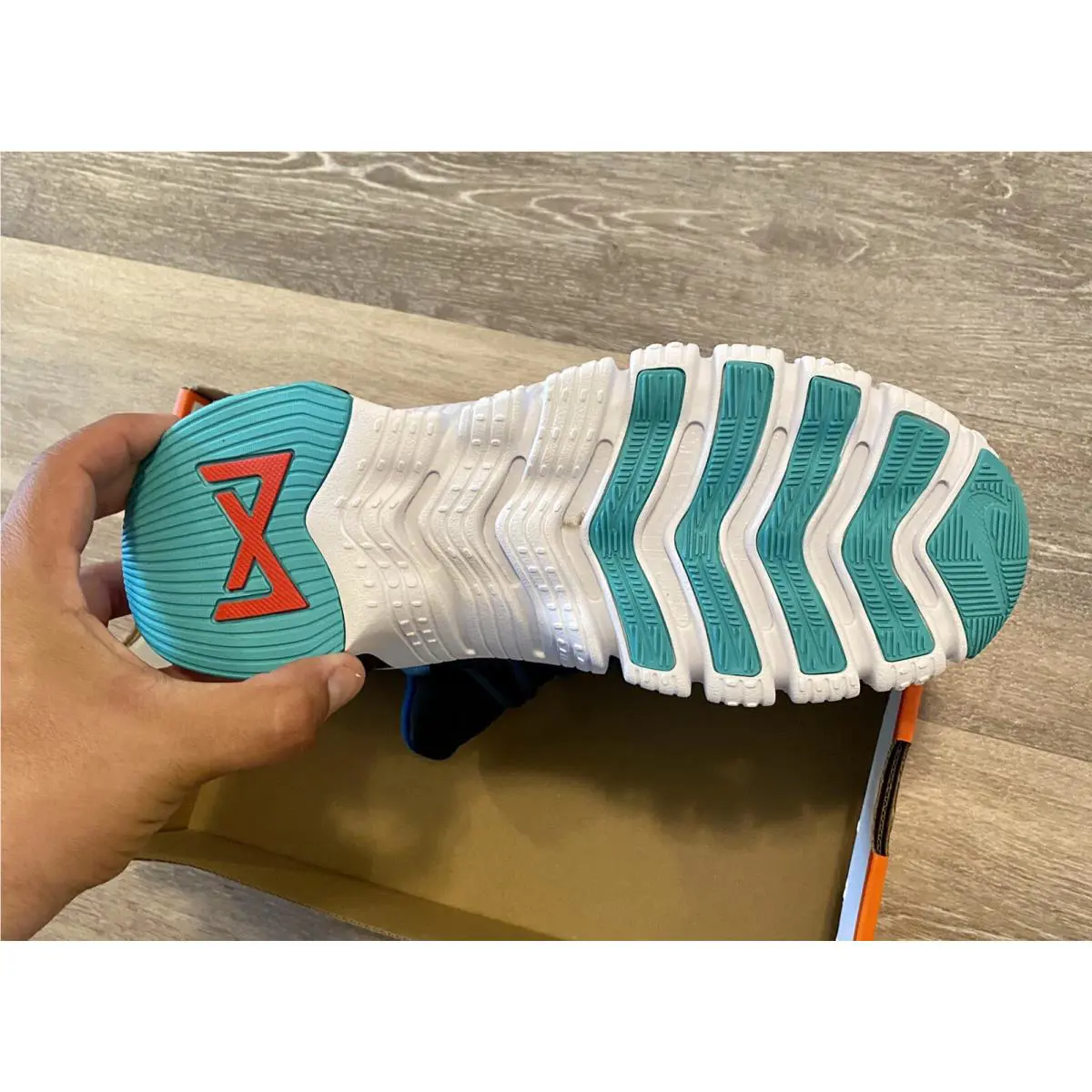 Nike shoes - Nike Free Metcon 4 - Free Metcon - CT3886-790 - Pine Green-Kumquat-Black (UPC: 195866380783) 8
