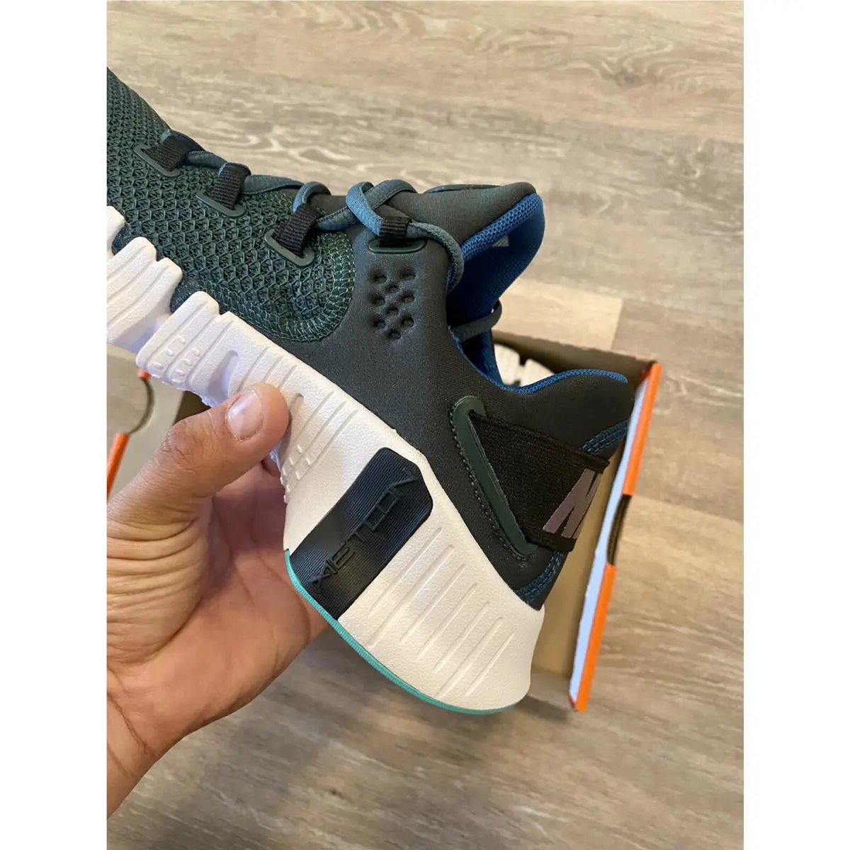 Nike shoes - Nike Free Metcon 4 - Free Metcon - CT3886-790 - Pine Green-Kumquat-Black (UPC: 195866380783) 1