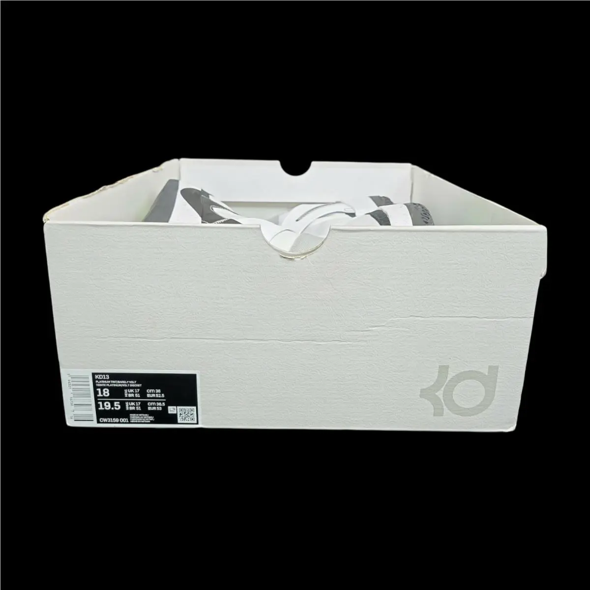 Nike shoes - Nike KD 13 TB - CK6017-100 - White 9