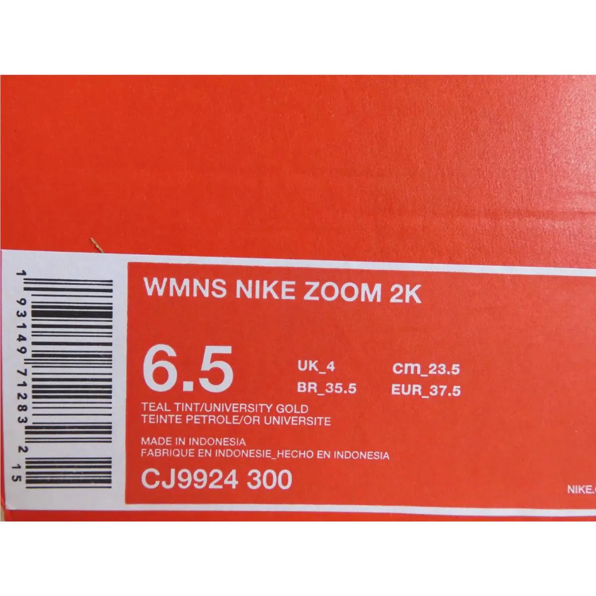 Nike shoes - Nike Zoom 2K - Zoom - CJ9924-300 - Green (UPC: 193149712832) 3