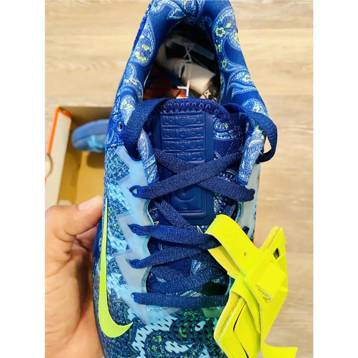 Nike shoes - Nike Metcon 6 AMP - Metcon AMP - CZ0602-434 - Deep Royal Blue-Electric Green (UPC: 194957095827) 6