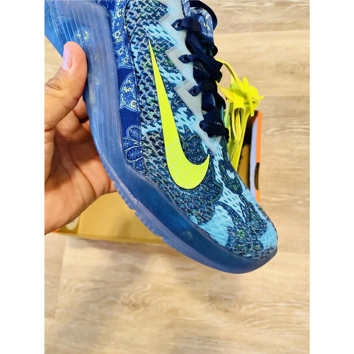 Nike shoes - Nike Metcon 6 AMP - Metcon AMP - CZ0602-434 - Deep Royal Blue-Electric Green (UPC: 194957095827) 7