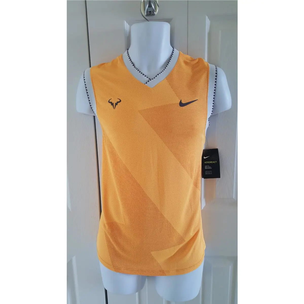 Nike clothing - Nike Court Rafael Nadal AeroReact - BV1099686 - Yellow (UPC: 885178749247) 7