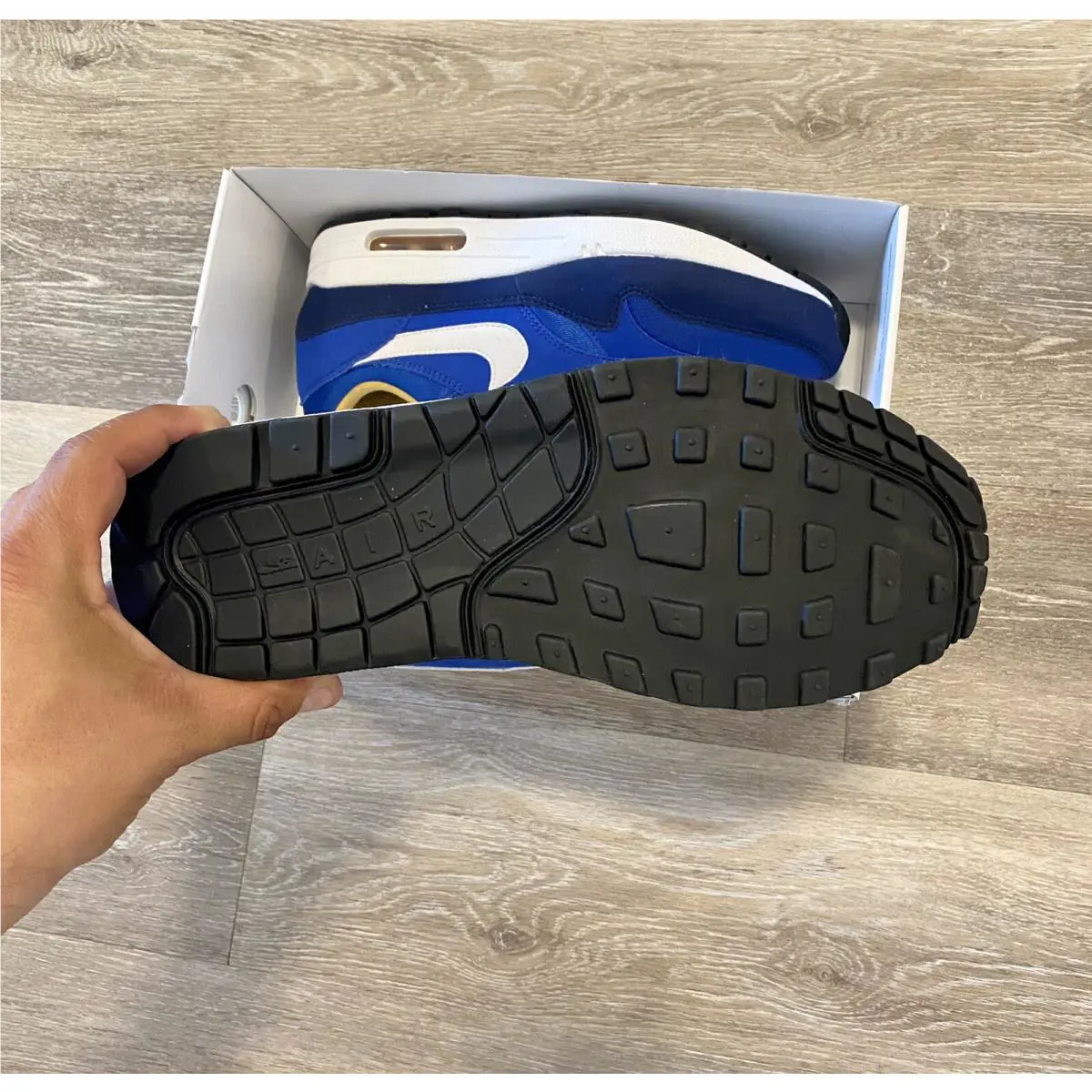 Nike shoes - Nike air Max 1 ID - CN9671-991 - Game Blue-Navy Blue-White 8