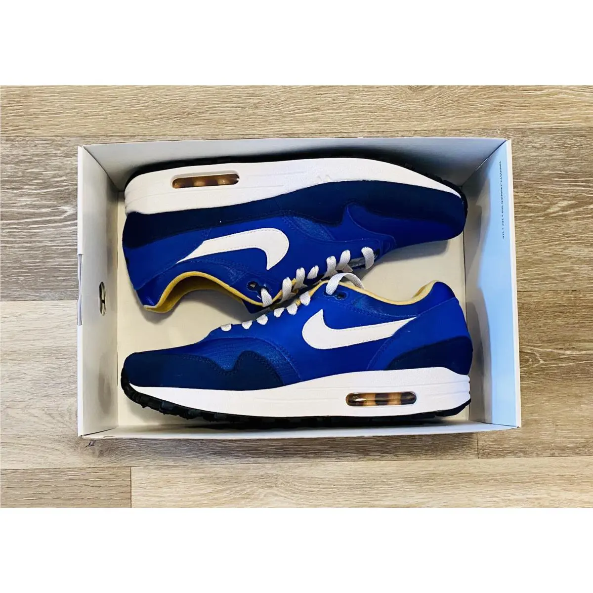 Nike shoes - Nike air Max 1 ID - CN9671-991 - Game Blue-Navy Blue-White 5