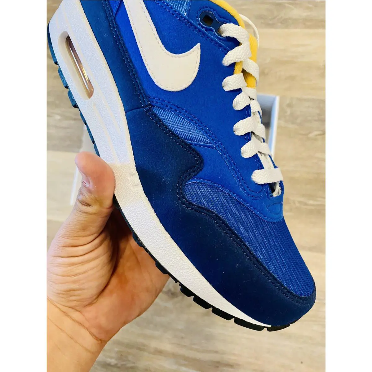 Nike shoes - Nike air Max 1 ID - CN9671-991 - Game Blue-Navy Blue-White 6