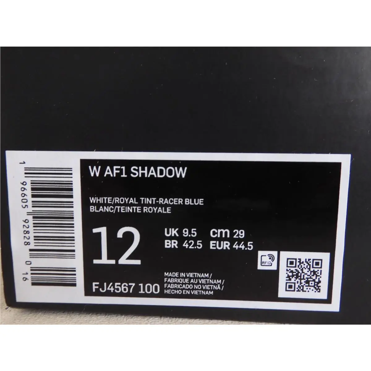 Nike shoes - Nike Air Force 1 Shadow - FJ4567100 - White (UPC: 196605928280) 3