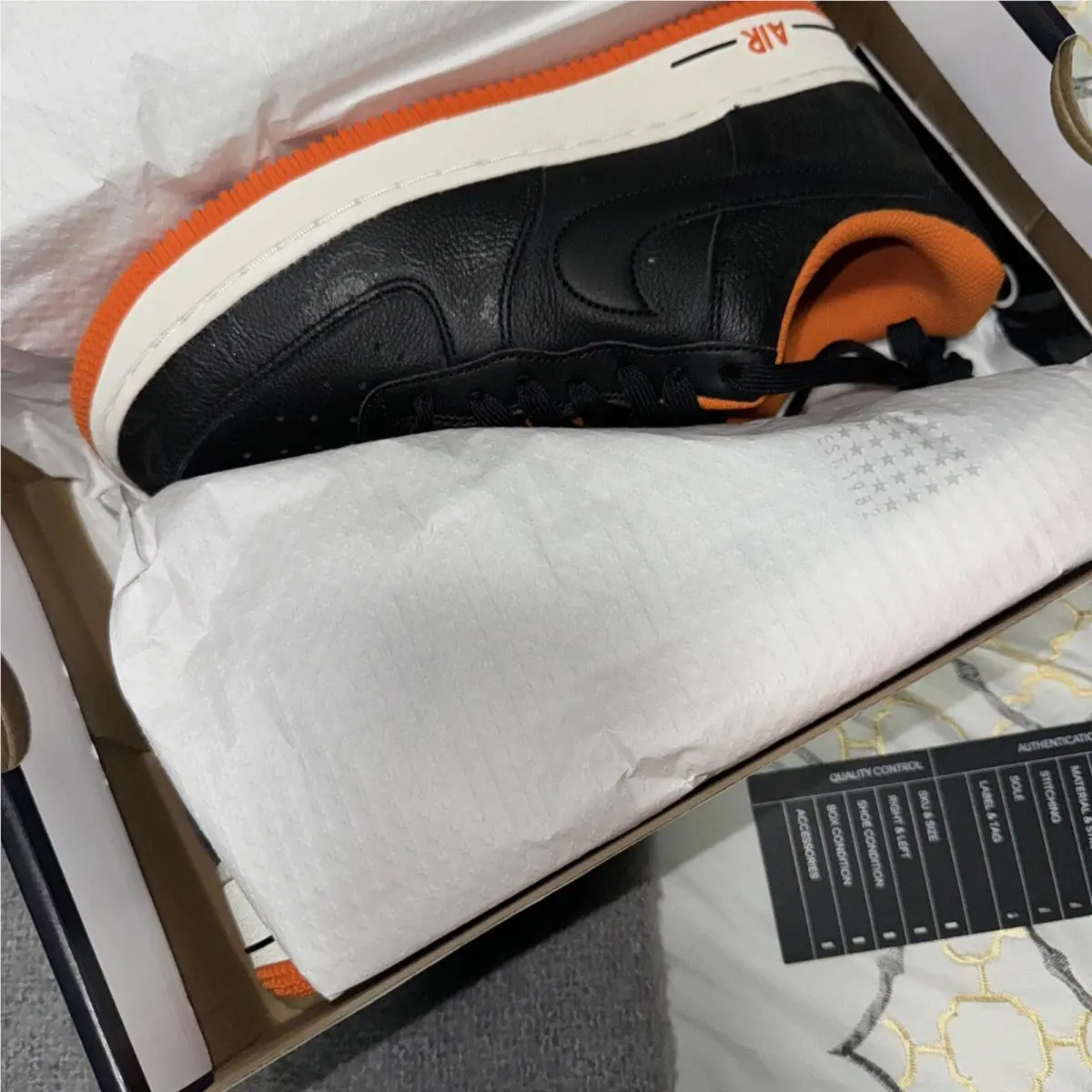 Nike shoes - Nike Air Force 1 - Air Force - DC8891-001 - Black (UPC: 195243689256) 1
