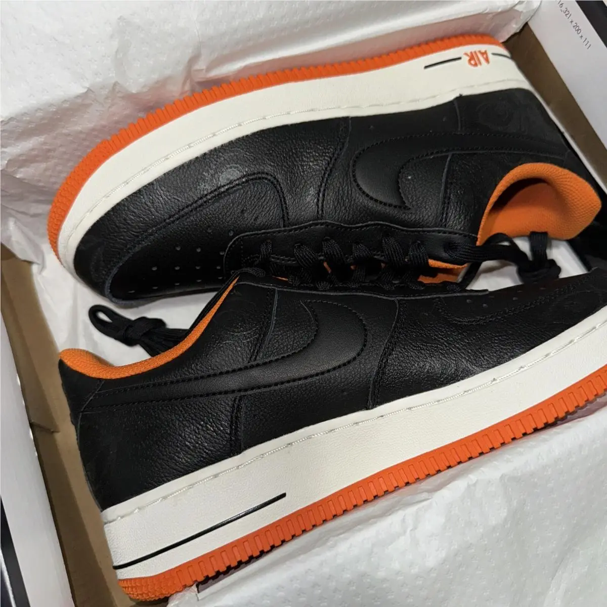 Nike shoes - Nike Air Force 1 - Air Force - DC8891-001 - Black (UPC: 195243689256) 2