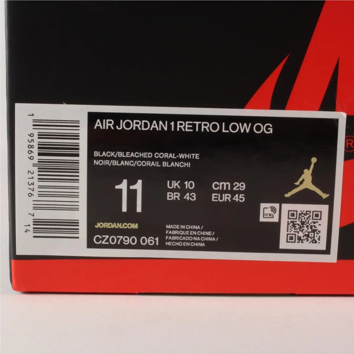 Nike shoes - Air Jordan 1 - Air - CZ0790-061 - Pink 9