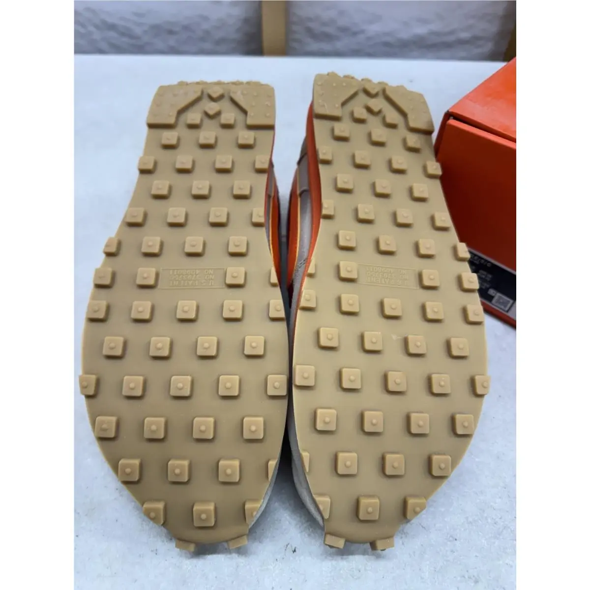 Nike shoes - sacai x Clot x Nike LDWaffle - DH1347-100 - Orange 7