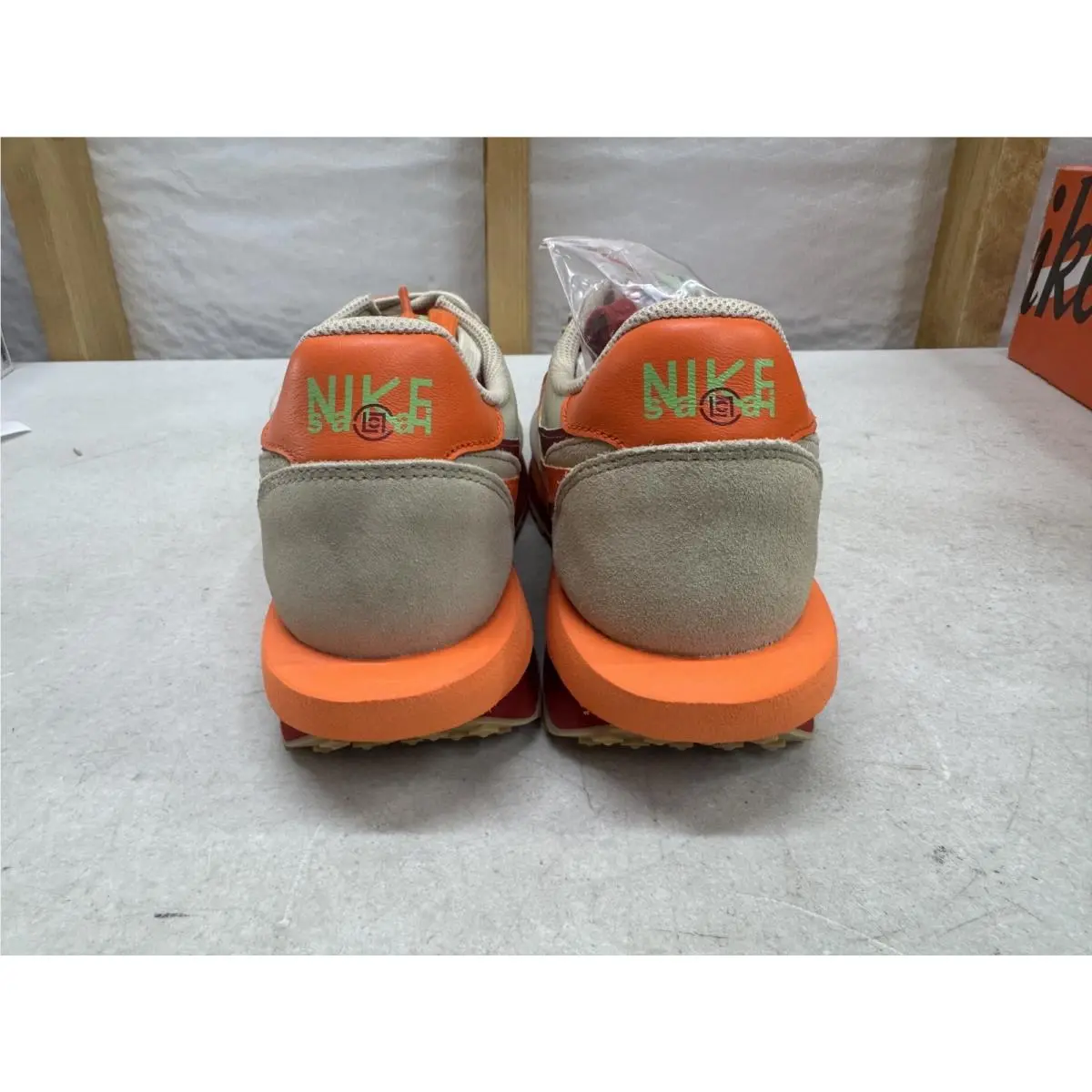Nike shoes - sacai x Clot x Nike LDWaffle - DH1347-100 - Orange 4