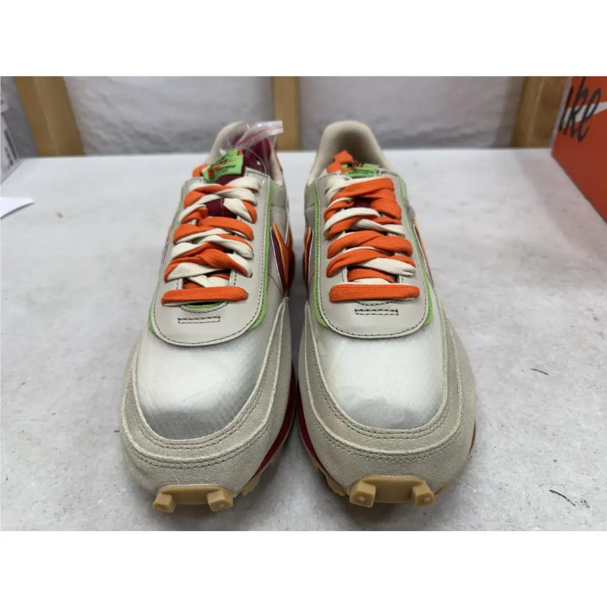 Nike shoes - sacai x Clot x Nike LDWaffle - DH1347-100 - Orange 5
