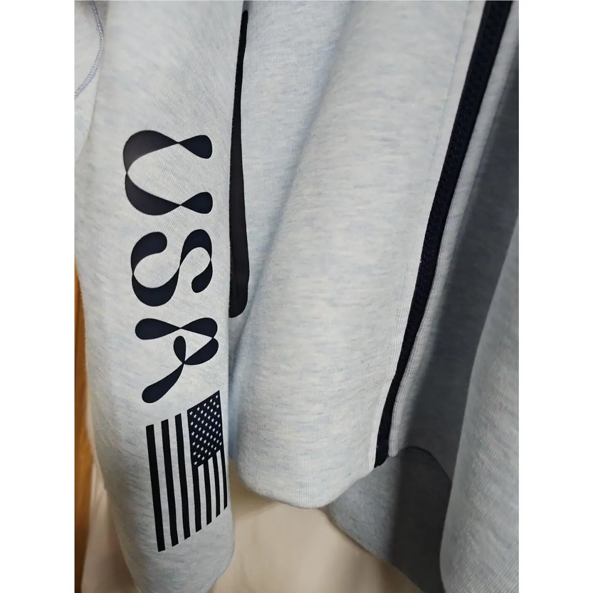 Nike clothing - FN1208-441 - FN1242441 - Celestine Blue/Heather/Obsidian/Obsidian (UPC: 197593681515) 3