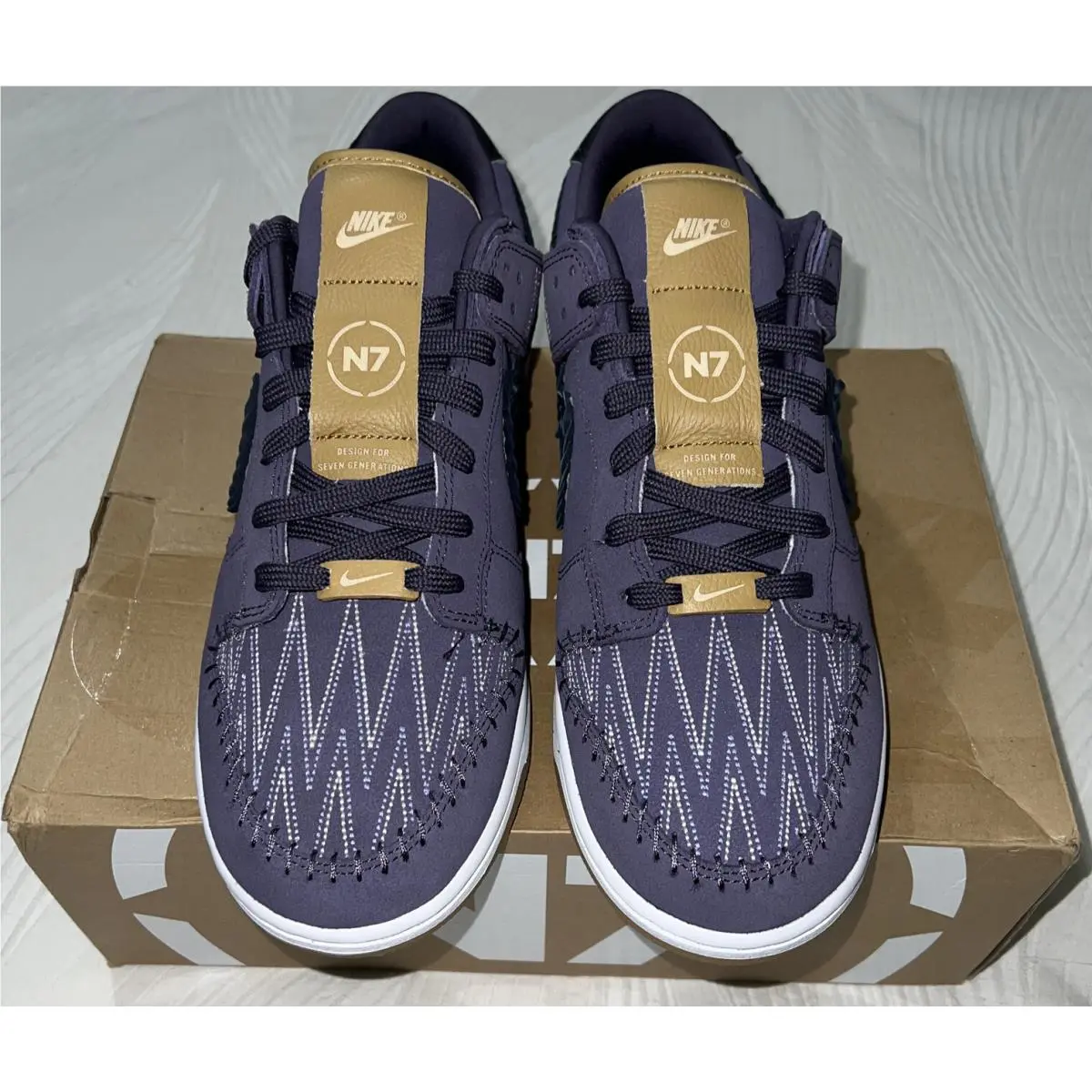 Nike shoes - Nike Dunk Low - Dunk Low - DN1441500 - Dark Raisin Off Noir Wheat (UPC: 0195240874822) 0