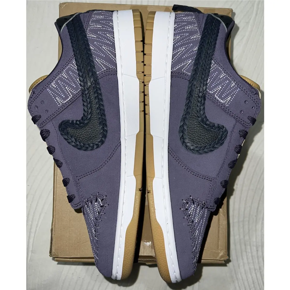 Nike shoes - Nike Dunk Low - Dunk Low - DN1441500 - Dark Raisin Off Noir Wheat (UPC: 0195240874822) 1