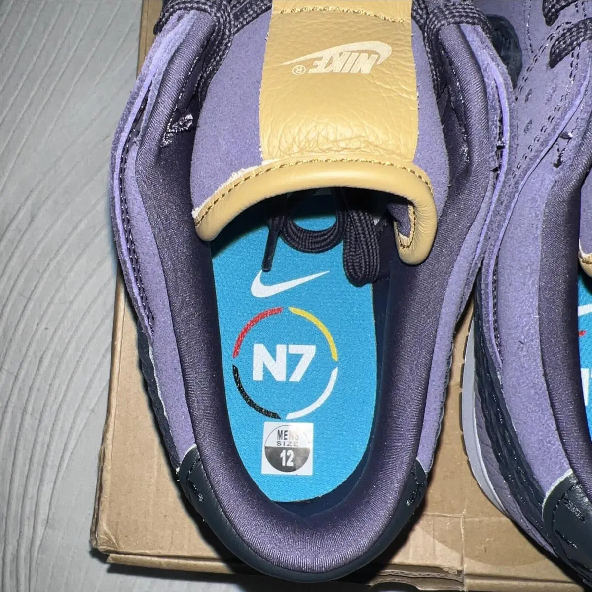 Nike shoes - Nike Dunk Low - Dunk Low - DN1441500 - Dark Raisin Off Noir Wheat (UPC: 0195240874822) 9
