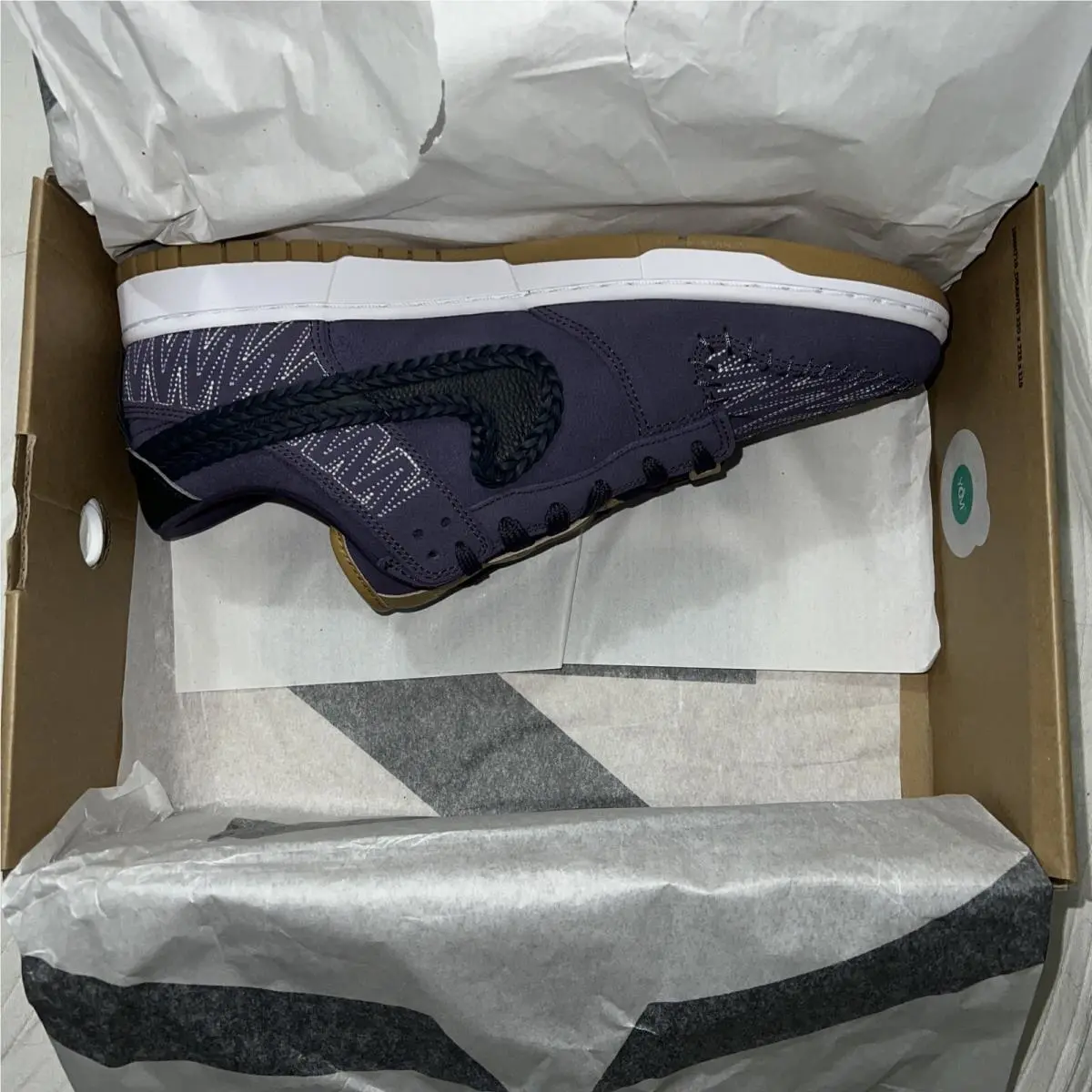 Nike shoes - Nike Dunk Low - Dunk Low - DN1441500 - Dark Raisin Off Noir Wheat (UPC: 0195240874822) 15