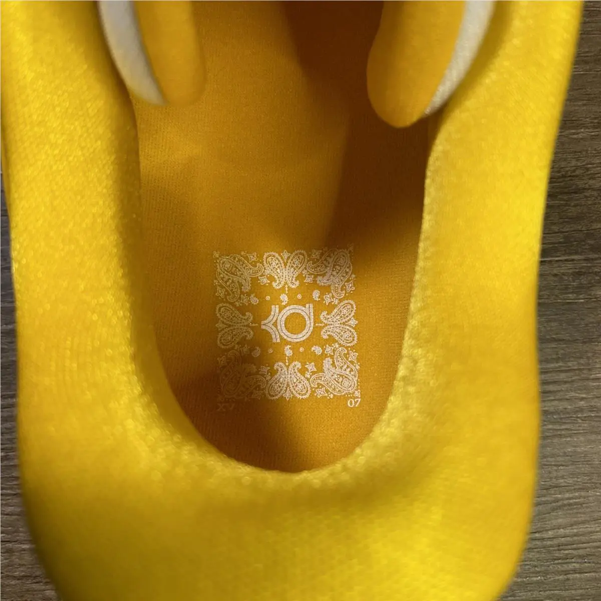Nike shoes - Nike KD 15 - DZ6648-701 - Yellow 5