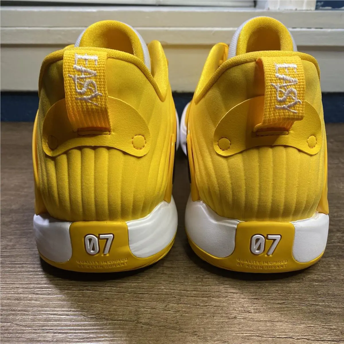 Nike shoes - Nike KD 15 - DZ6648-701 - Yellow 7
