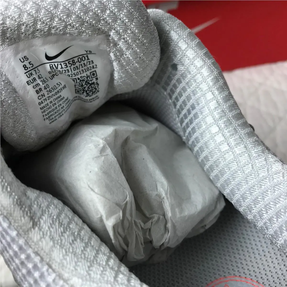 Nike shoes - BV1358001 - BV1358 001 - Vast Grey/Black-Sail (UPC: 192501310235) 9