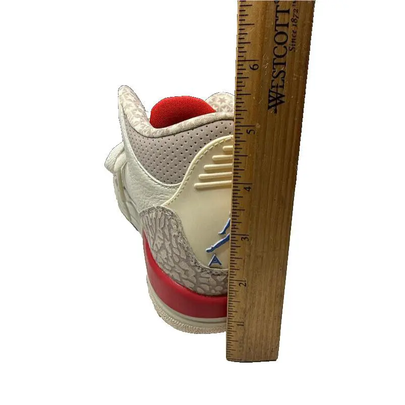Nike shoes - Air Jordan 3 - Air - 88480236855714 - White Blue And Red 9