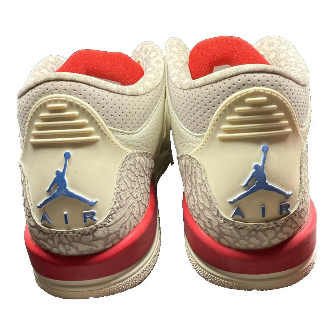 Nike shoes - Air Jordan 3 - Air - 88480236855714 - White Blue And Red 0