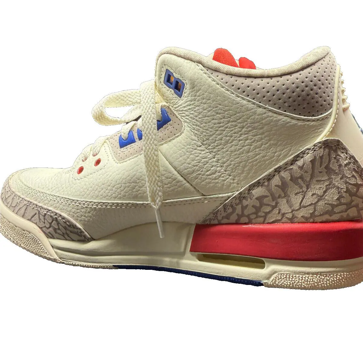 Nike shoes - Air Jordan 3 - Air - 88480236855714 - White Blue And Red 2