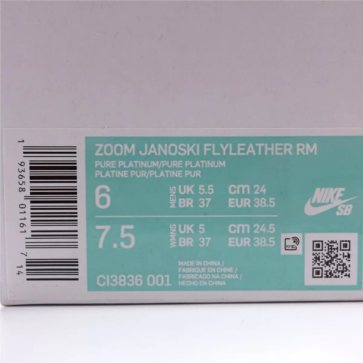 Nike shoes - Nike SB Zoom Stefan Janoski - CI3836-001 - Grey 9