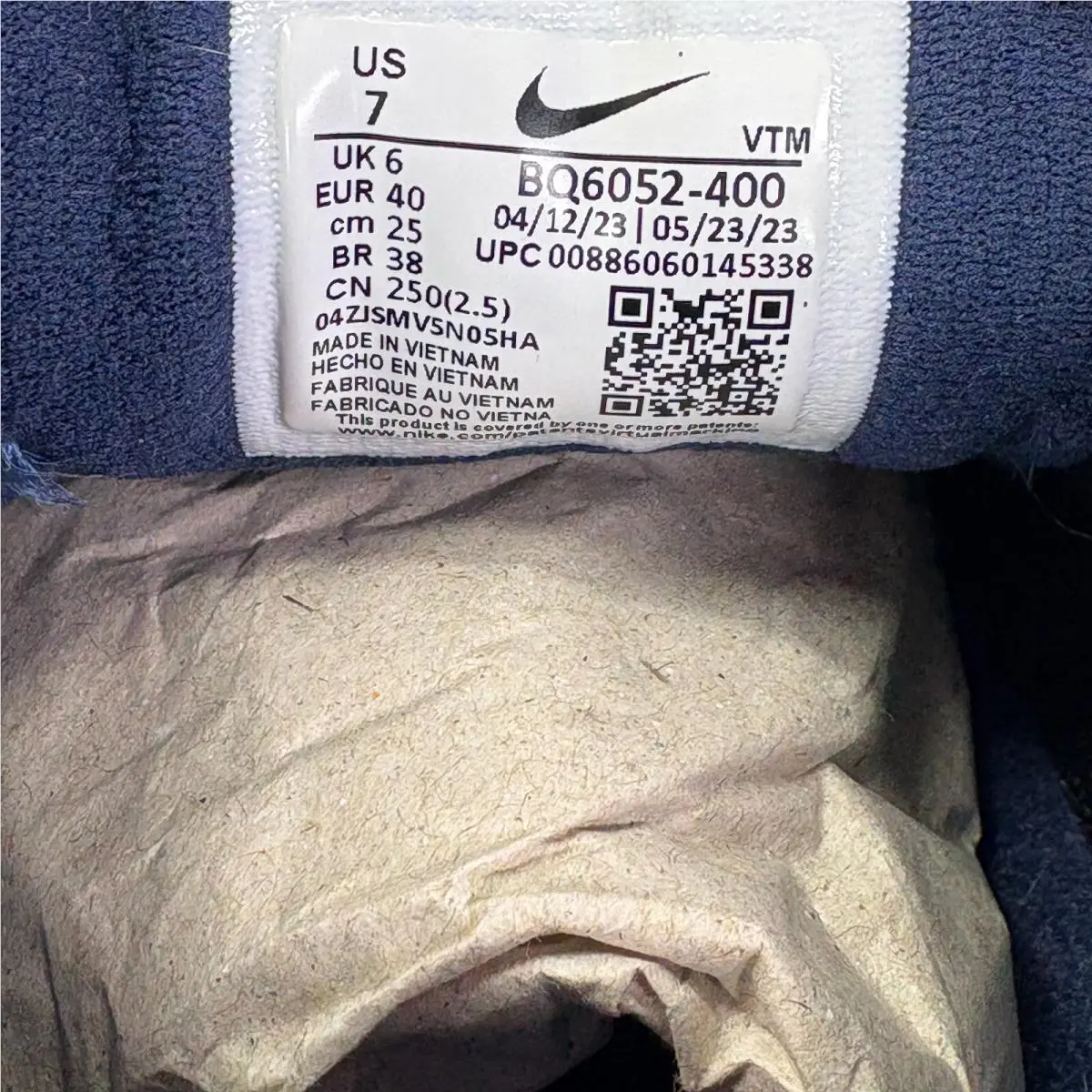 Nike shoes - Nike Air Span - Air Span - BQ6052-400 - Blue 7