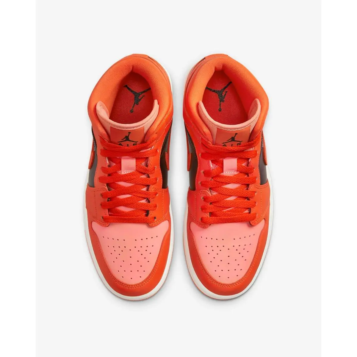 Nike shoes - Air Jordan 1 Mid - Air Mid - Orange 1