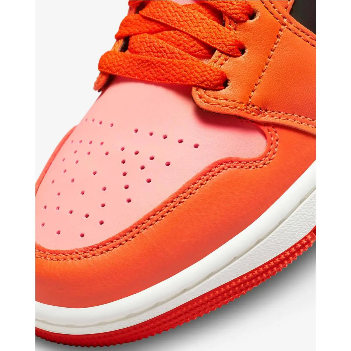 Nike shoes - Air Jordan 1 Mid - Air Mid - Orange 2