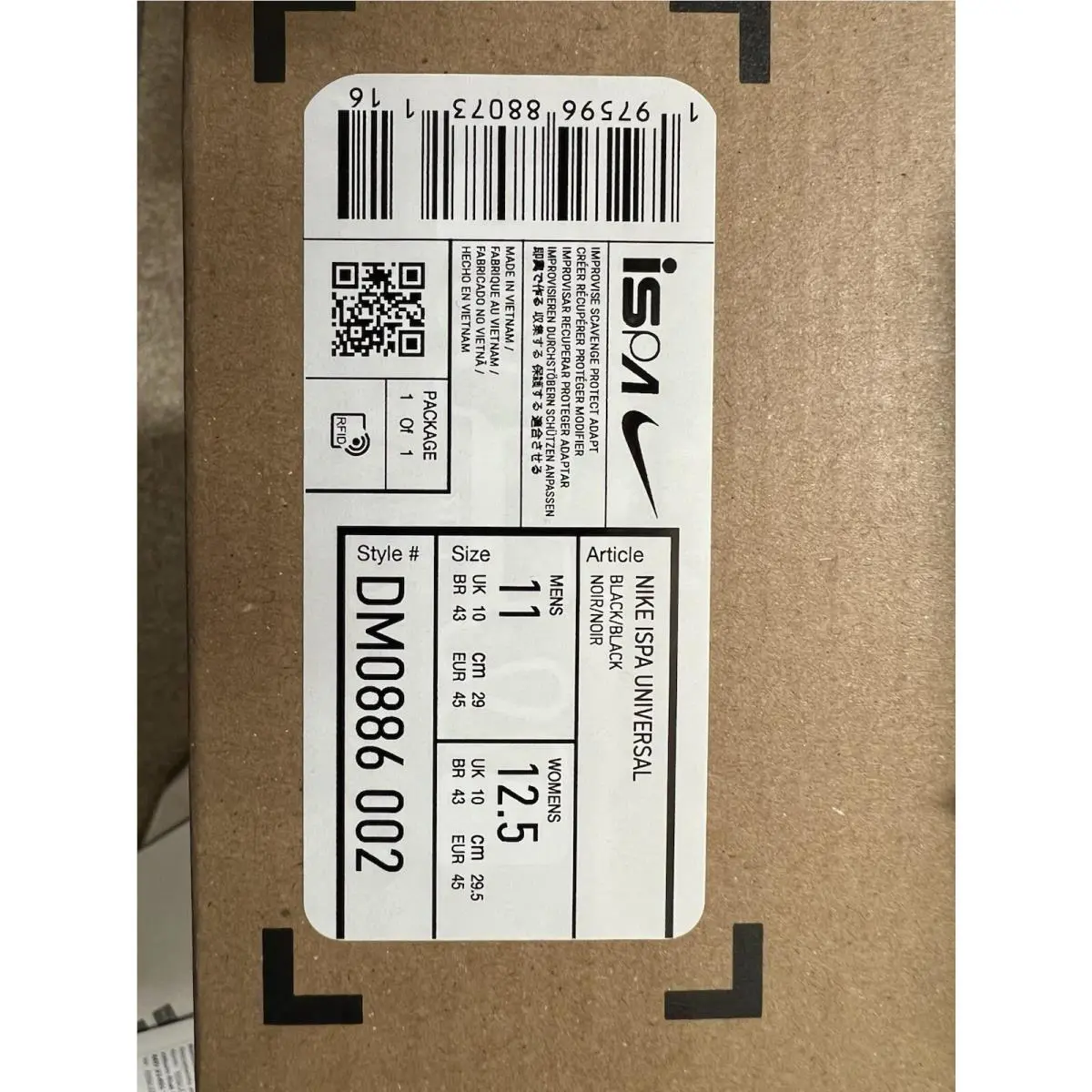Nike shoes - Nike ISPA Universal - ISPA Universal - DM0886-002 - Black 6