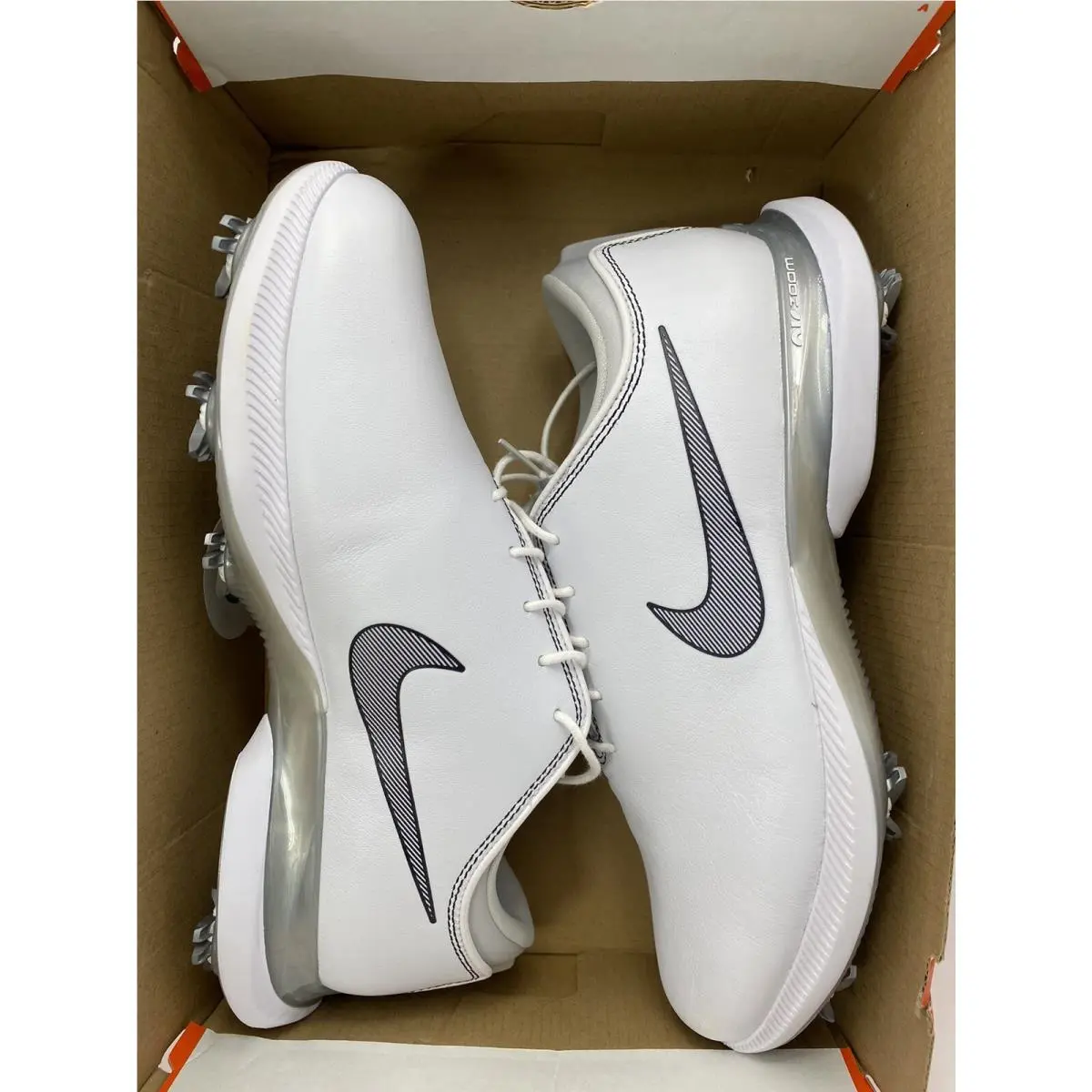 Nike shoes - Nike Air Zoom Victory Tour 2 - CW8189 100 - White/Black-Mtlc Platinum (UPC: 194956621591) 5
