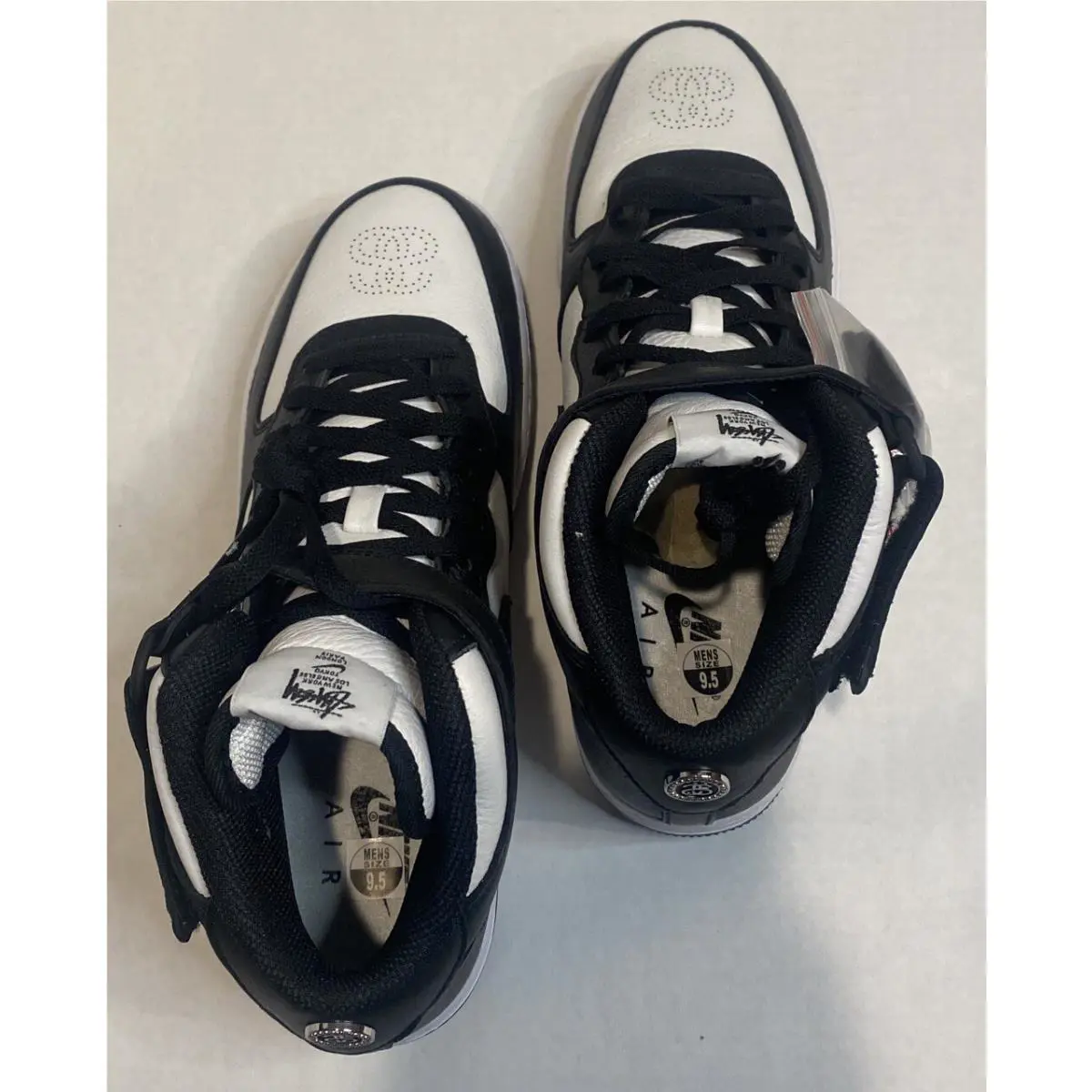 Nike shoes - Nike Air Force 1 - Air Force - DJ7840-002 - Black, Full: Black/Black/White (UPC: 0195866263611) 8