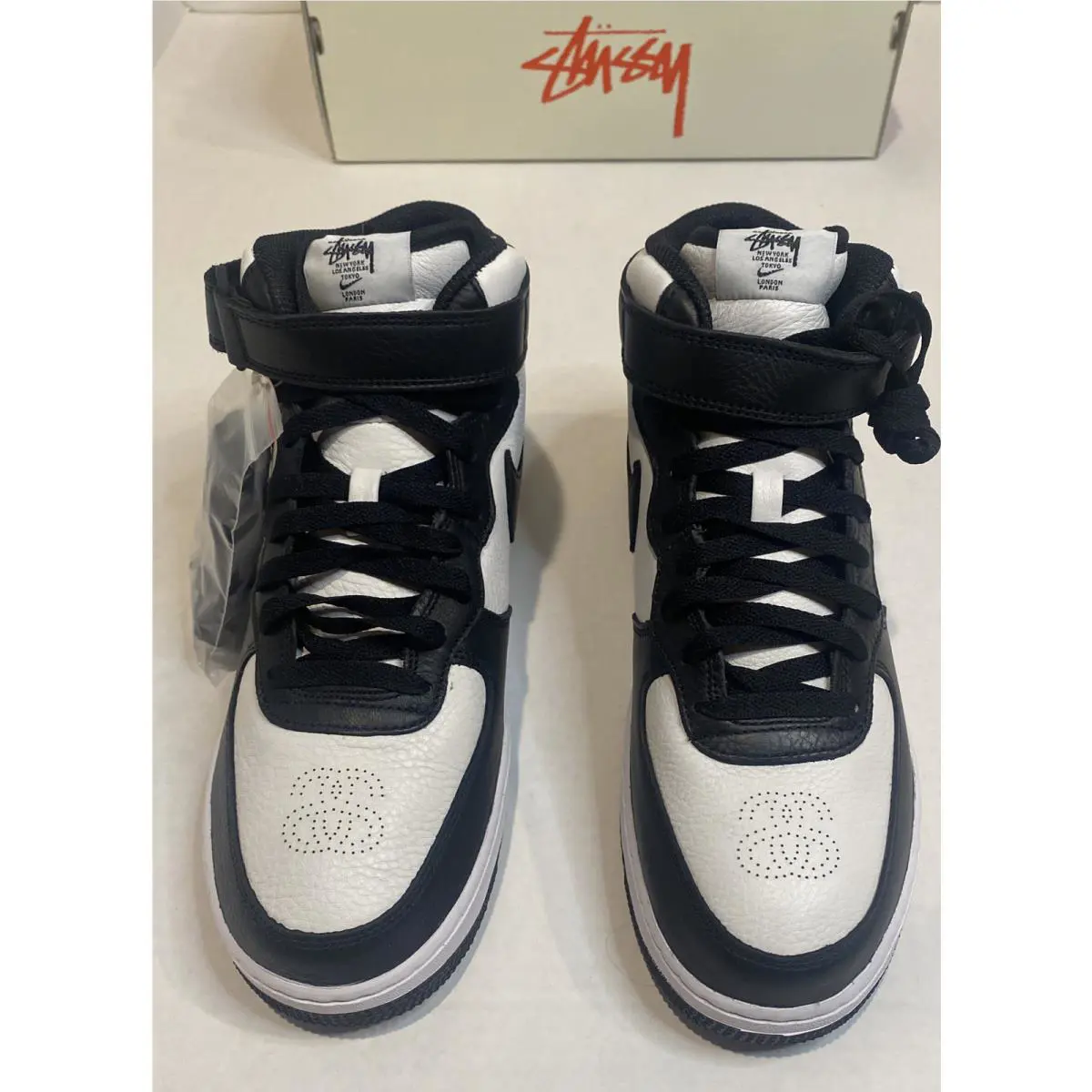 Nike shoes - Nike Air Force 1 - Air Force - DJ7840-002 - Black, Full: Black/Black/White (UPC: 0195866263611) 3