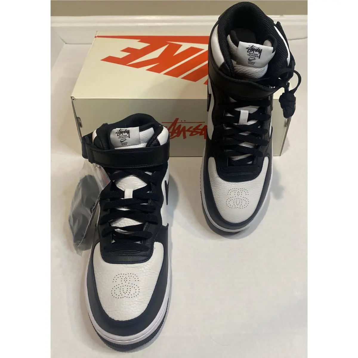 Nike shoes - Nike Air Force 1 - Air Force - DJ7840-002 - Black, Full: Black/Black/White (UPC: 0195866263611) 2