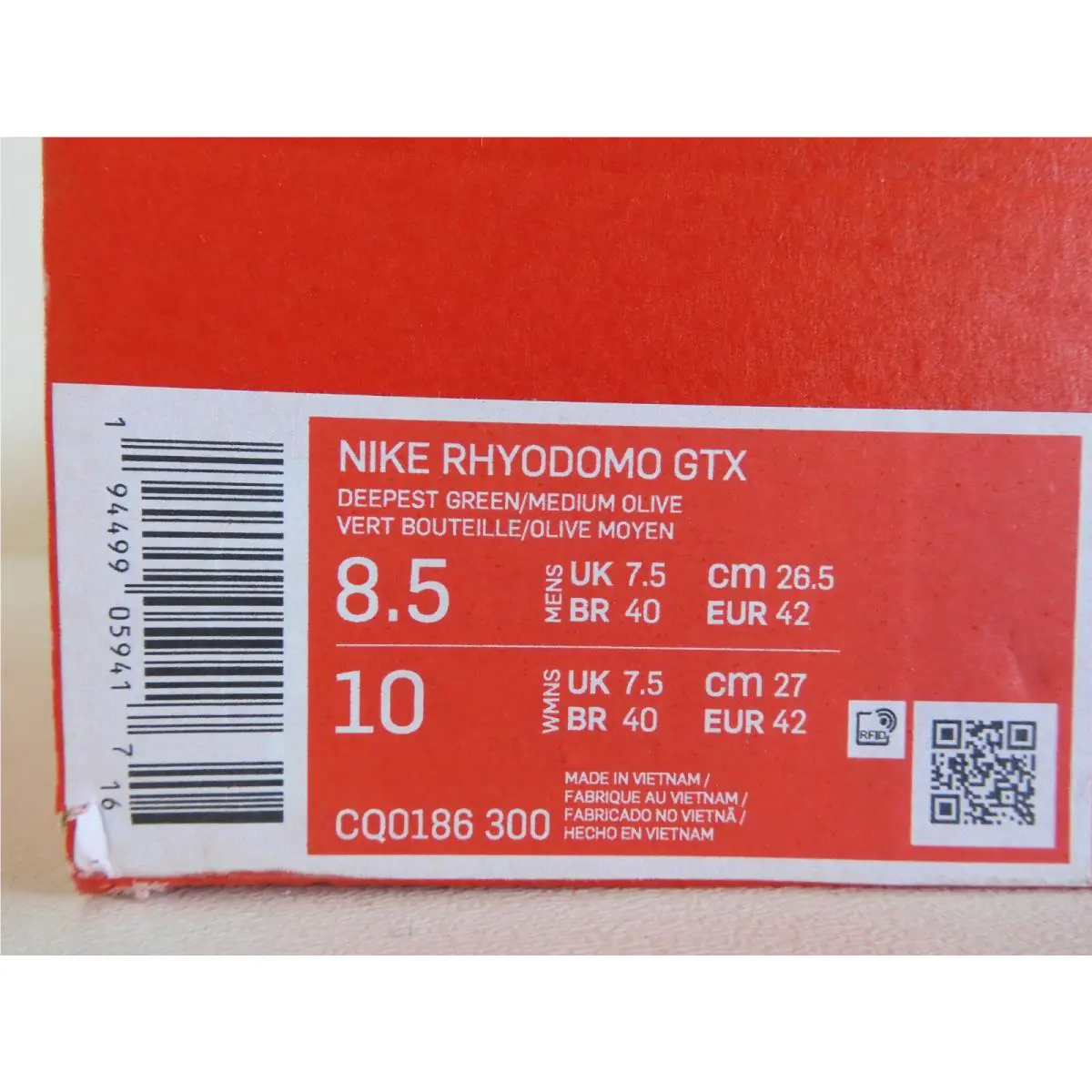 Nike shoes - Nike Rhyodomo - Rhyodomo - Green (UPC: 00194499059417) 3