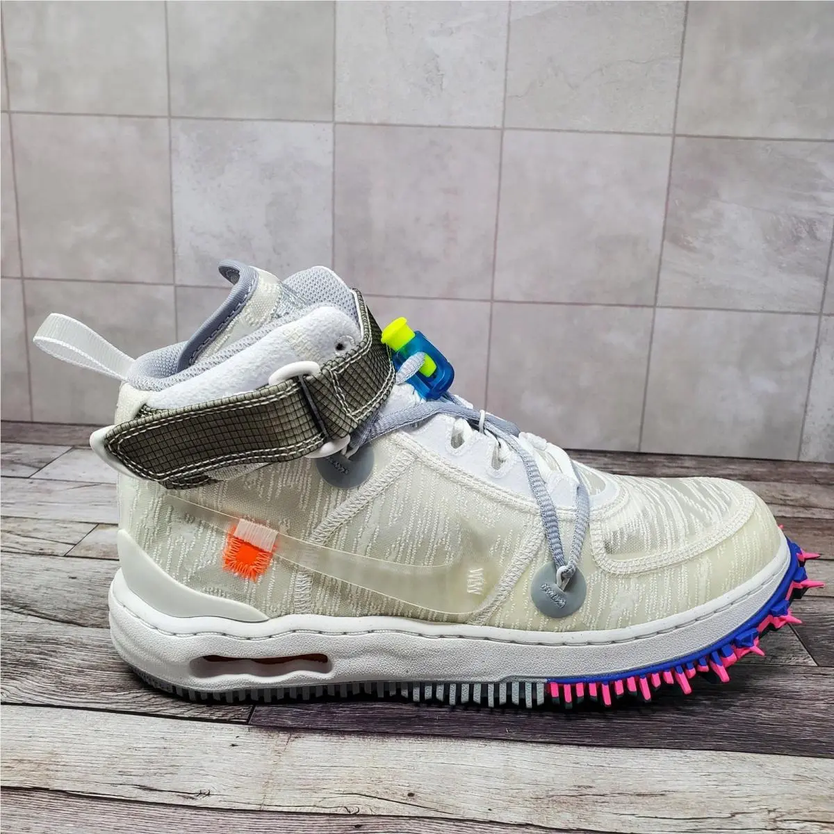 Nike shoes - Nike Air Force 1 Mid  Off-White - DO6290-100 - White 2