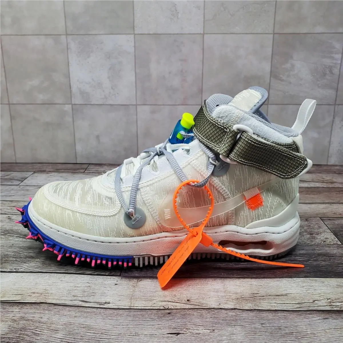 Nike shoes - Nike Air Force 1 Mid  Off-White - DO6290-100 - White 3