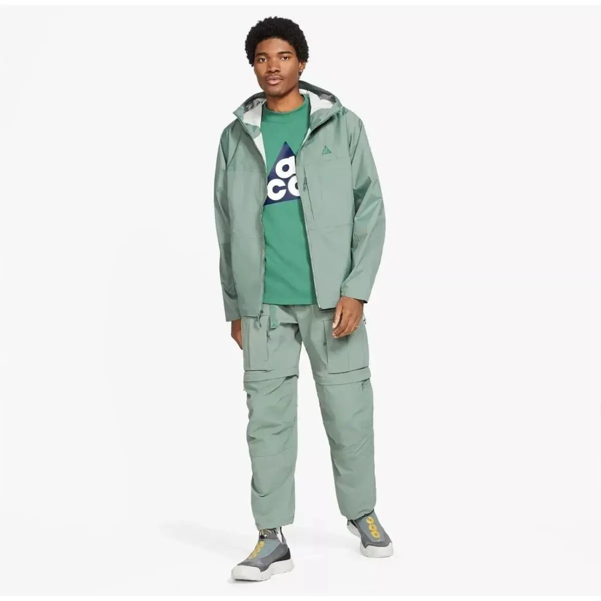 Nike clothing - ACG Tuff Nuggets Rain - ACG Tuff Nuggets Rain - DH3197365 - Green (UPC: 194954517704) 1