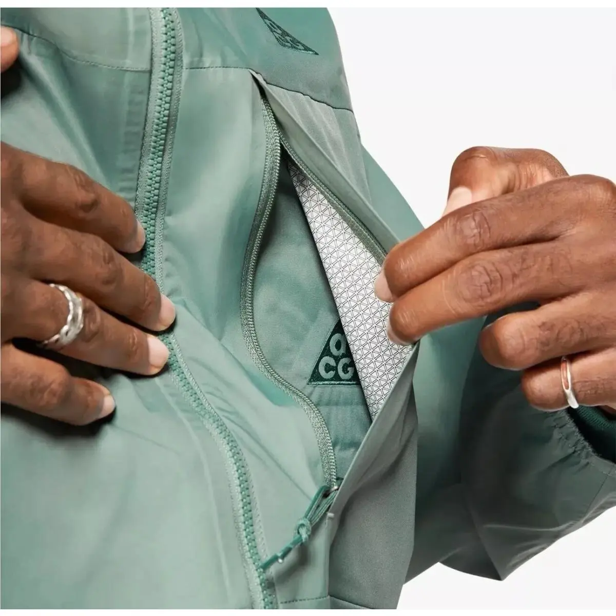 Nike clothing - ACG Tuff Nuggets Rain - ACG Tuff Nuggets Rain - DH3197365 - Green (UPC: 194954517704) 2