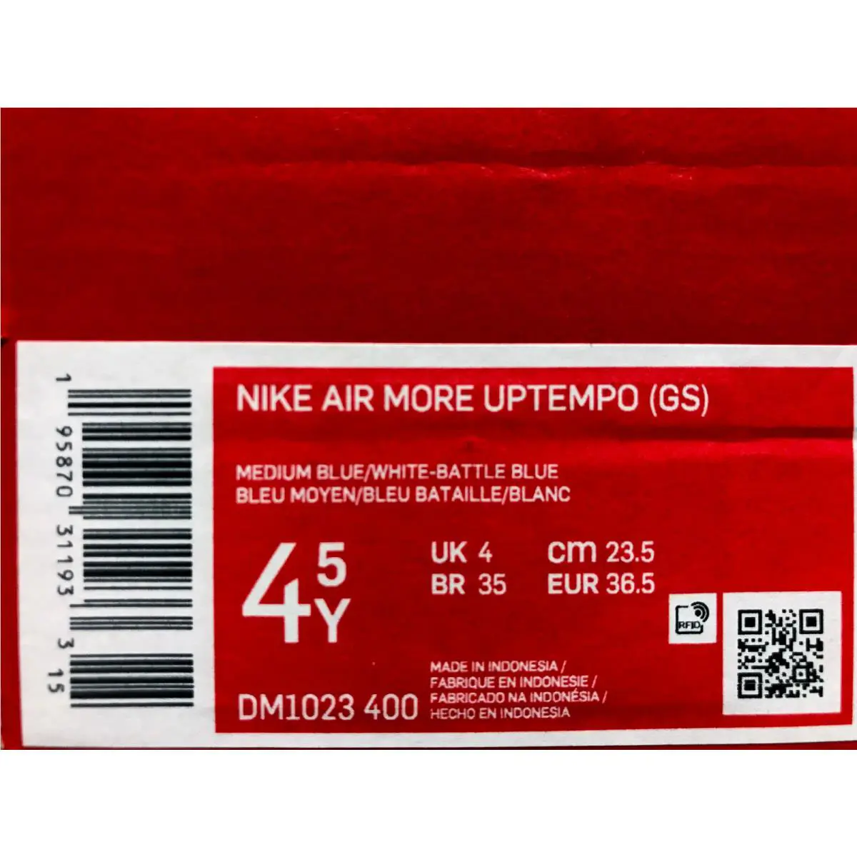 Nike shoes - Blue (UPC: 195870311933) 3