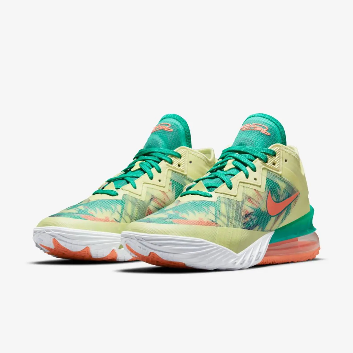 Nike shoes - Nike LeBron 18 - LeBron - CV7562300 - Green (UPC: 194957373017) 2